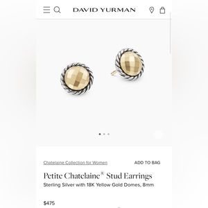 Petite Chatelaine Stud earrings